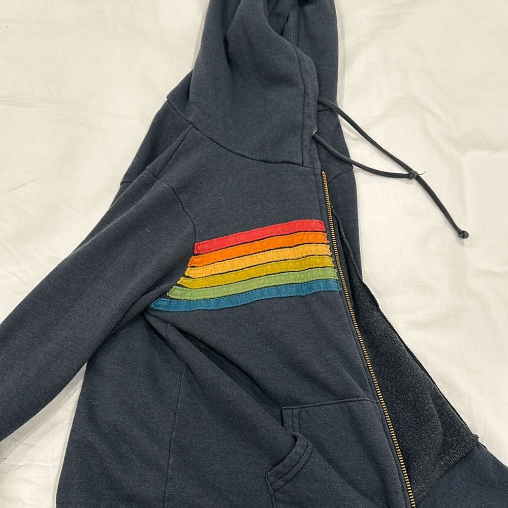 aviator nation zip up jacket